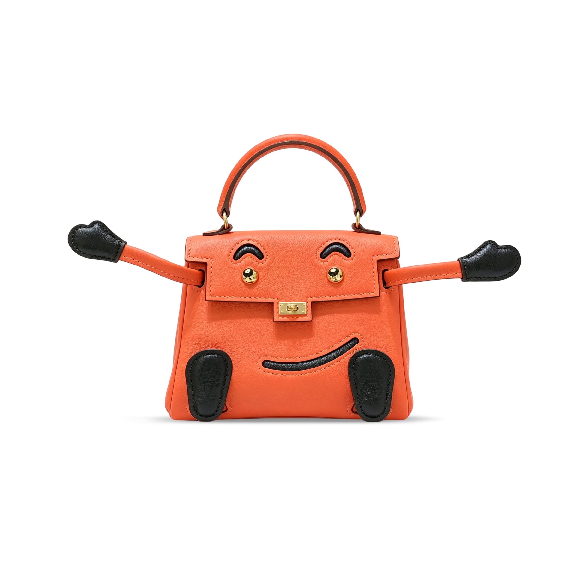 HERMÈS MASTER KELLY DOLL SWIFT GOLD HARDWARE (16*12*7cm)